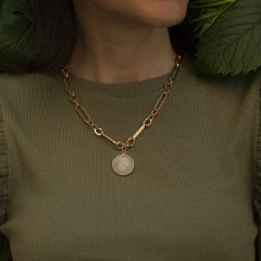 Колье ROSE QUARTZ