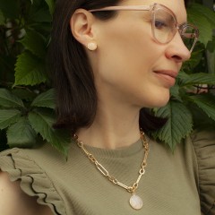 Колье ROSE QUARTZ