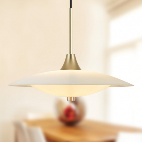 Подвесной светильник BARONI, Ø35 см. опал/стекло, Halo Design