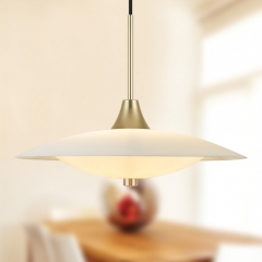 Подвесной светильник BARONI, Ø35 см. опал/стекло, Halo Design