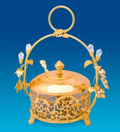 AR-1339 Сахарница "Цветы" (Юнион)