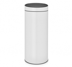 Мусорный бак Touch Bin New (30 л), Белый Brabantia