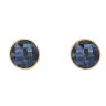 Пусеты pearl sodalite A1184.22 BL/G Possebon