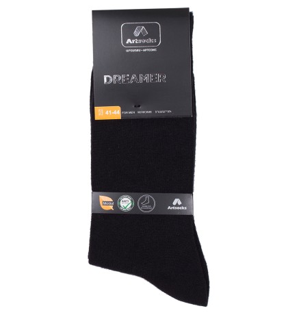 Носки мужские Dreamer ASM-0003  41-44 черный (Artsocks)