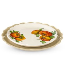 Тарелка обеденная 2 штуки Mercato della Terra, 26 см. Nuova Cer