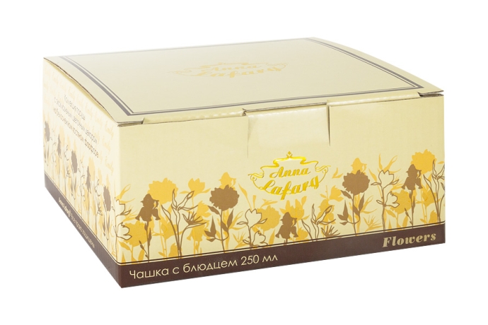 Чашка с блюдцем Мак, 0,25 л. Emily