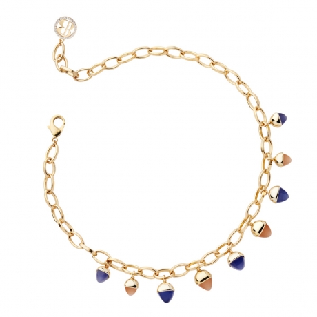 Колье Caleida Violet-Brown XGR566DB V/BR/G