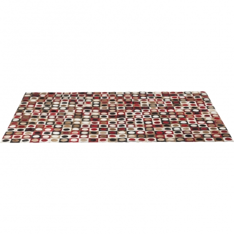 Ковер Dotty Pril, коллекция "Дотти Прил" 170*1*240, Воловья кожа, Шерсть, Мультиколор