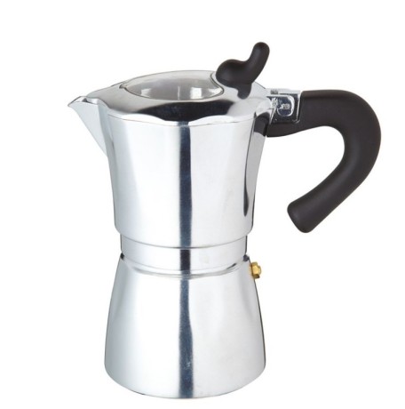 Кофеварка гейзерная, 0.3 л. цвет хром, World of Flavours Kitchen Craft