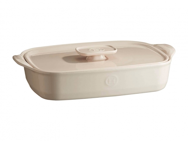 Крышка малая к форме цвет крем Emile Henry