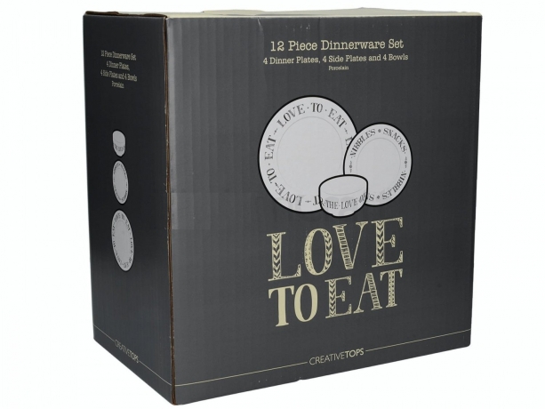 Обеденный набор посуды 12 предметов Stir it up Kitchen Craft