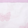 Комплект постельного белья "БАБОЧКИ NEW", 100x140+40х60+130х75х25, белый/лаванда, BOVI