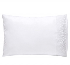 Комплект постельного белья "PRIMAVERA", перкаль, 150х210+220x240+50х70 см/ белый