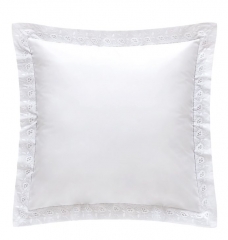 Комплект постельного белья "PRIMAVERA", перкаль, 150х210+220x240+50х70 см/ белый