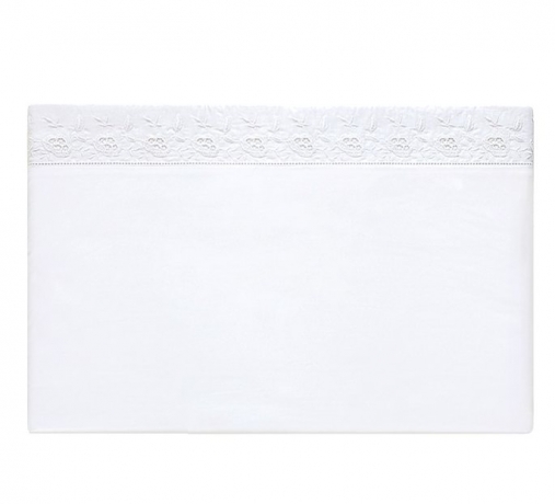 Комплект постельного белья "PRIMAVERA", перкаль, 150х210+220x240+50х70 см/ белый