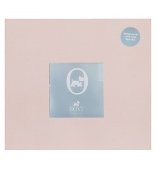 Простыня прямая (PB), перкаль, 240x280см. пудрово-розовый, BOVI