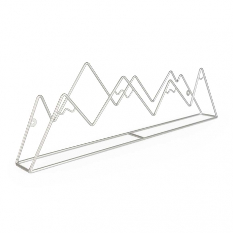 Вешалка настенная Mountain серебряная, Balvi
