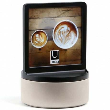 Фоторамка podium, 10х10 см, черная, Umbra