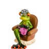 MN-166/2 Фигурка "Лягушка - бабушкино хобби"
