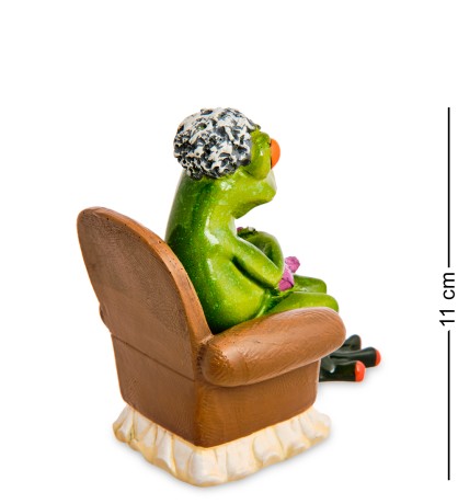 MN-166/2 Фигурка "Лягушка - бабушкино хобби"