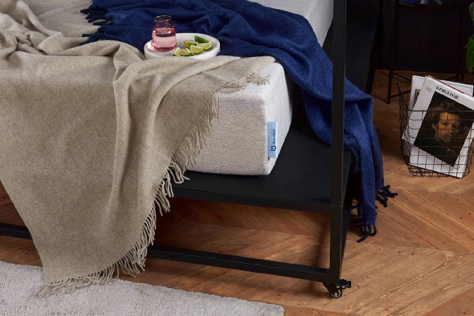 Матрас Blue Sleep Hybrid Duo, коллекция "Блу слип Гибрид дуо" 140*27*200, Лен, Пеноматериал, Бежевый