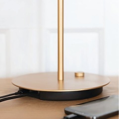 Настольный светильник Asteria forest green, 31х41,5 см. Umage