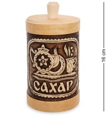 BST-336/ 3 Туесок "Сахар" ср. (береста)
