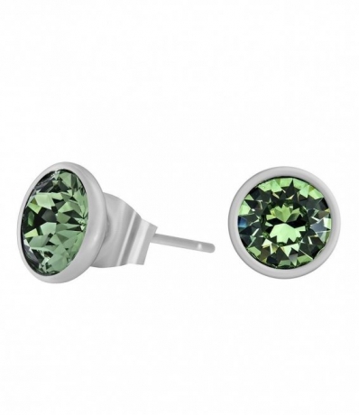 Пусеты Peridot SWE297 PE S Fiore Luna