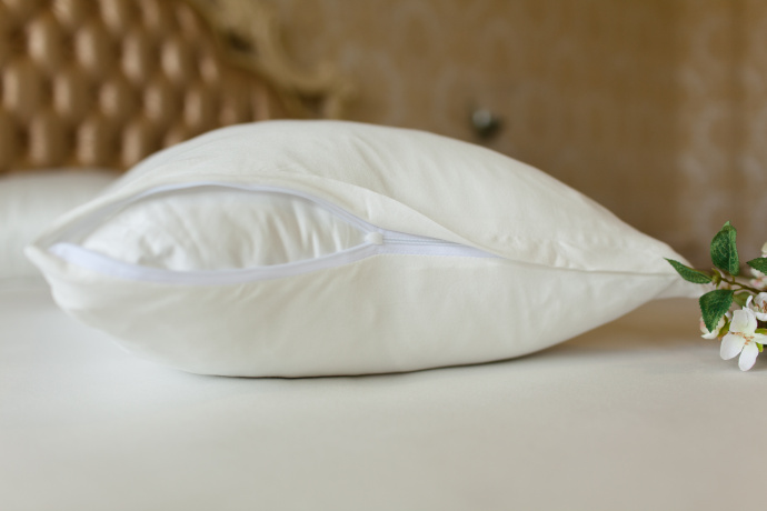 Наволочка PALETTE GRASS на молнии 70х68 Цвет сливочный