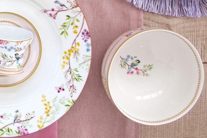 Салатник Пение птиц, 15 см. 0,6 л. Easy Life