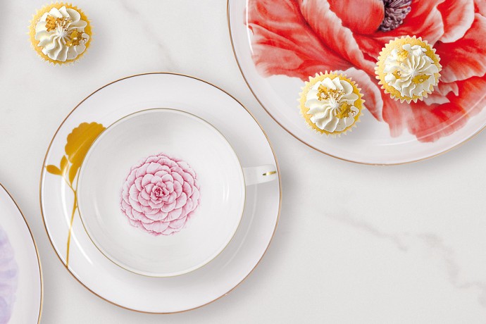 Чашка с блюдцем Миддлемист, 0,25 л. Emily