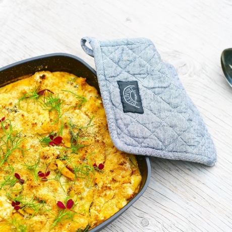 Сковорода индукционная высокая со съемной ручкой, 26x26 см, Gastrolux