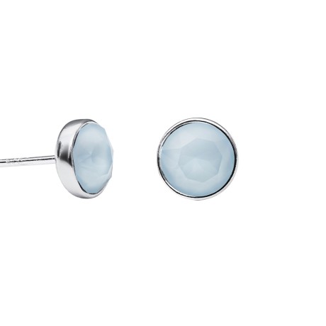 Пусеты Crystal Powder Blue SWE297 PB S Fiore Luna