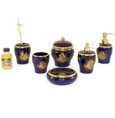 Стакан, 8х9 см. AMANTE BLU, керамика