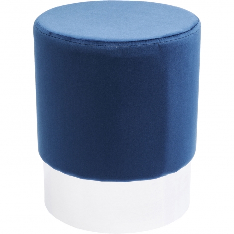 Пуф Cherry, коллекция "Вишня" 35*42*35, Полиэстер, Полиуретан, ДСП, Сталь, Синий