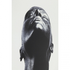 Картина Athlet, коллекция "Атлет" 120*120*4, Полипропилен, Стекло, Черный, Белый