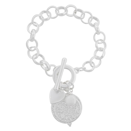 Браслет Perle Manisto LB5095 BW/S Fiore Luna