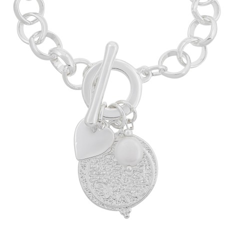 Браслет Perle Manisto LB5095 BW/S Fiore Luna