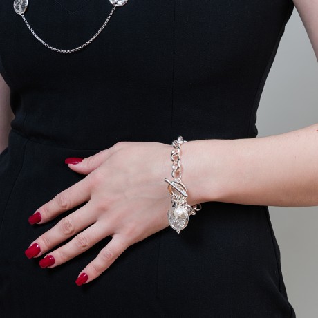 Браслет Perle Manisto LB5095 BW/S Fiore Luna