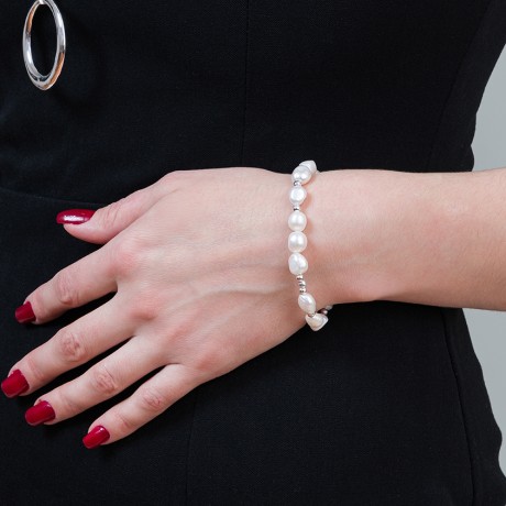 Браслет Perle LB5094 BW/S Fiore Luna