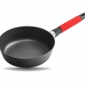 Сотейник, 24 см. красный индукционный, Squality