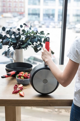 Сотейник, 24 см. красный индукционный, Squality