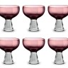 Набор креманок Fun Classy, лиловый, 0,35 л. 6 шт. Pozzi Milano 1876