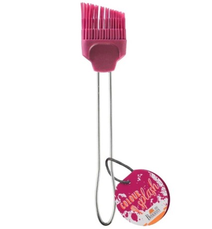 Силиконовая кисточка, 21 см. цвет: гранат, Birkmann