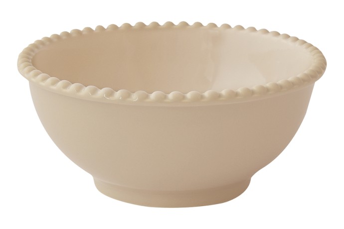 Салатник Tiffany, бежевый, 20 см. 1,5 л. Easy Life