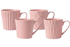 Набор из 4-х кружек Nova, розовый, 0,38 л. Maxwell &amp; Williams