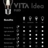 Энергосберегающая лампа Vita Idea LED A++, 4W-E27