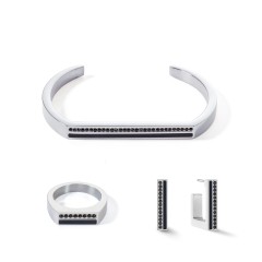 Браслет Black-Silver 16