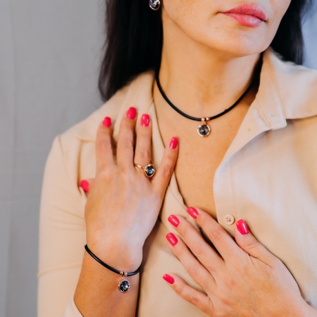 Браслет Black Diamond C1902.M3 BW/ Fiore Luna