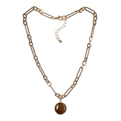 Колье COFFE AGATE
